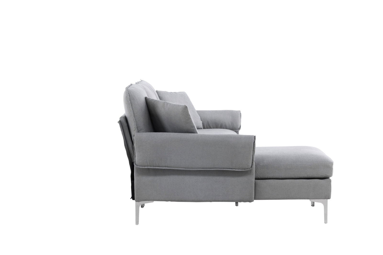 Venture Home Toulouse Sofa - Grey Fabric - vivahabitat.com