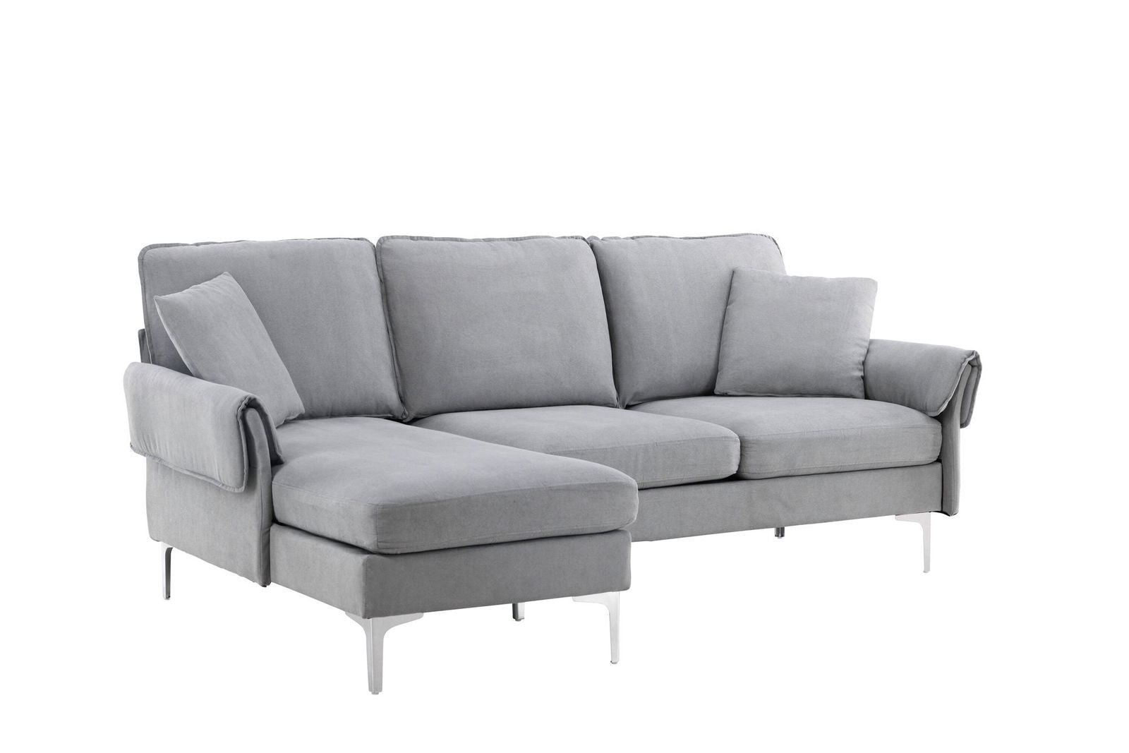 Venture Home Toulouse Sofa - Grey Fabric - vivahabitat.com