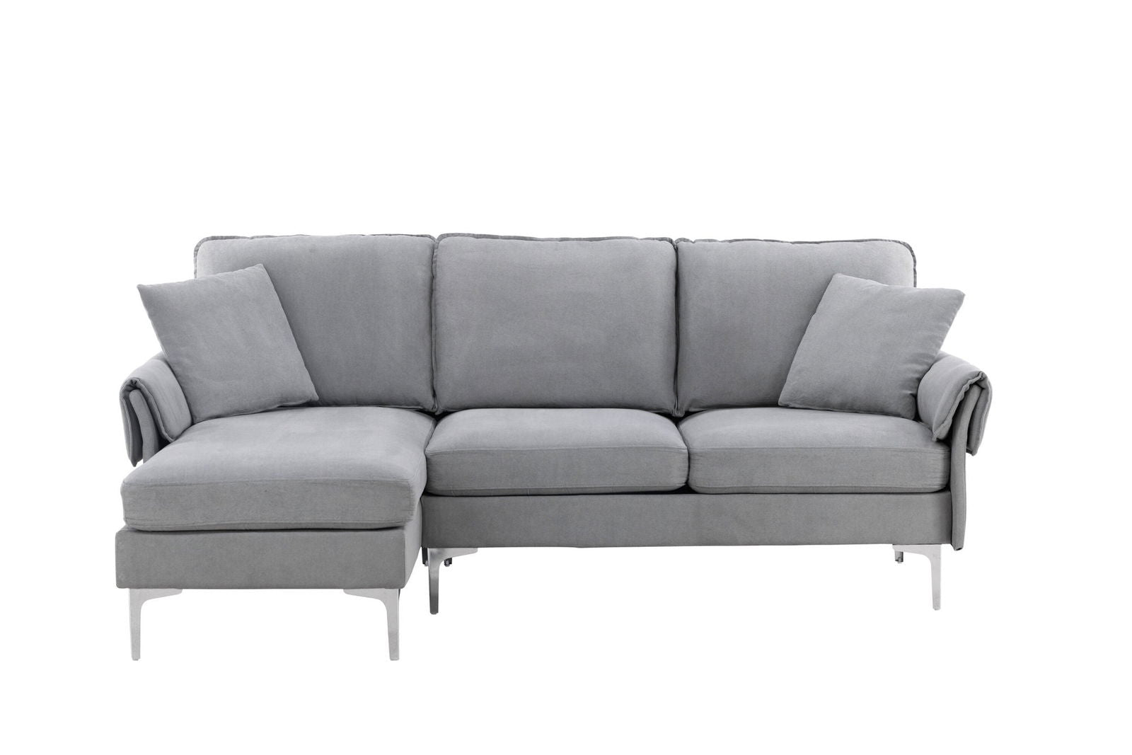 Venture Home Toulouse Sofa - Grey Fabric - vivahabitat.com