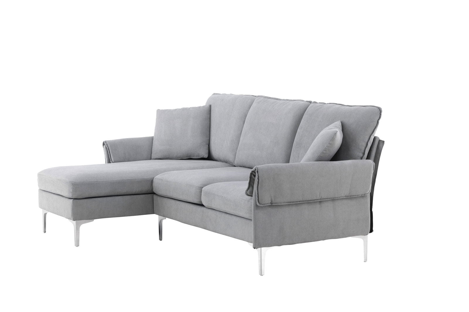 Venture Home Toulouse Sofa - Grey Fabric - vivahabitat.com