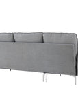 Venture Home Toulouse Sofa - Grey Fabric - vivahabitat.com