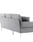 Venture Home Toulouse Sofa - Grey Fabric - vivahabitat.com