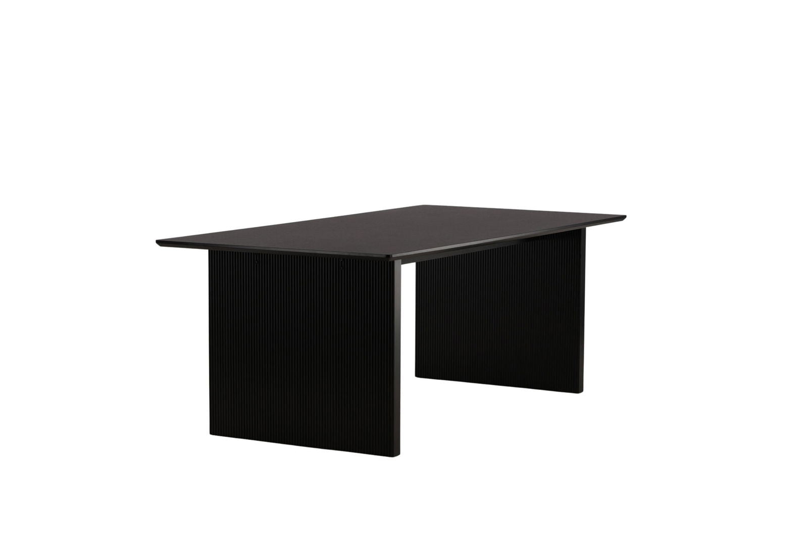 Venture Home Vail Dining Table - Black / Smoked Black MDF - vivahabitat.com