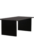 Venture Home Vail Dining Table - Black / Smoked Black MDF - vivahabitat.com