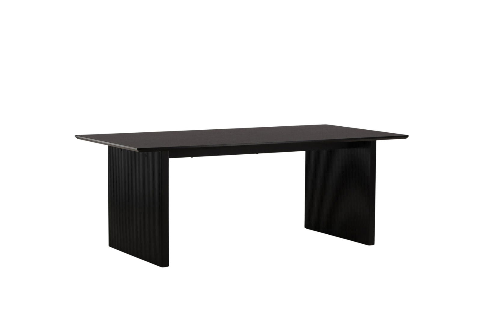 Venture Home Vail Dining Table - Black / Smoked Black MDF - vivahabitat.com