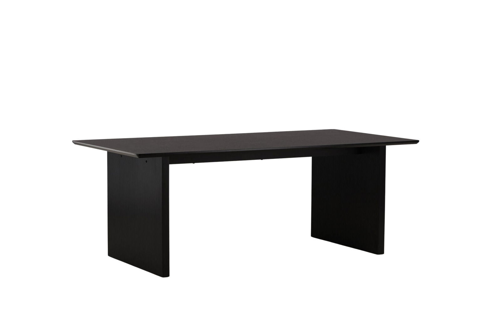 Venture Home Vail Dining Table - Black / Smoked Black MDF - vivahabitat.com