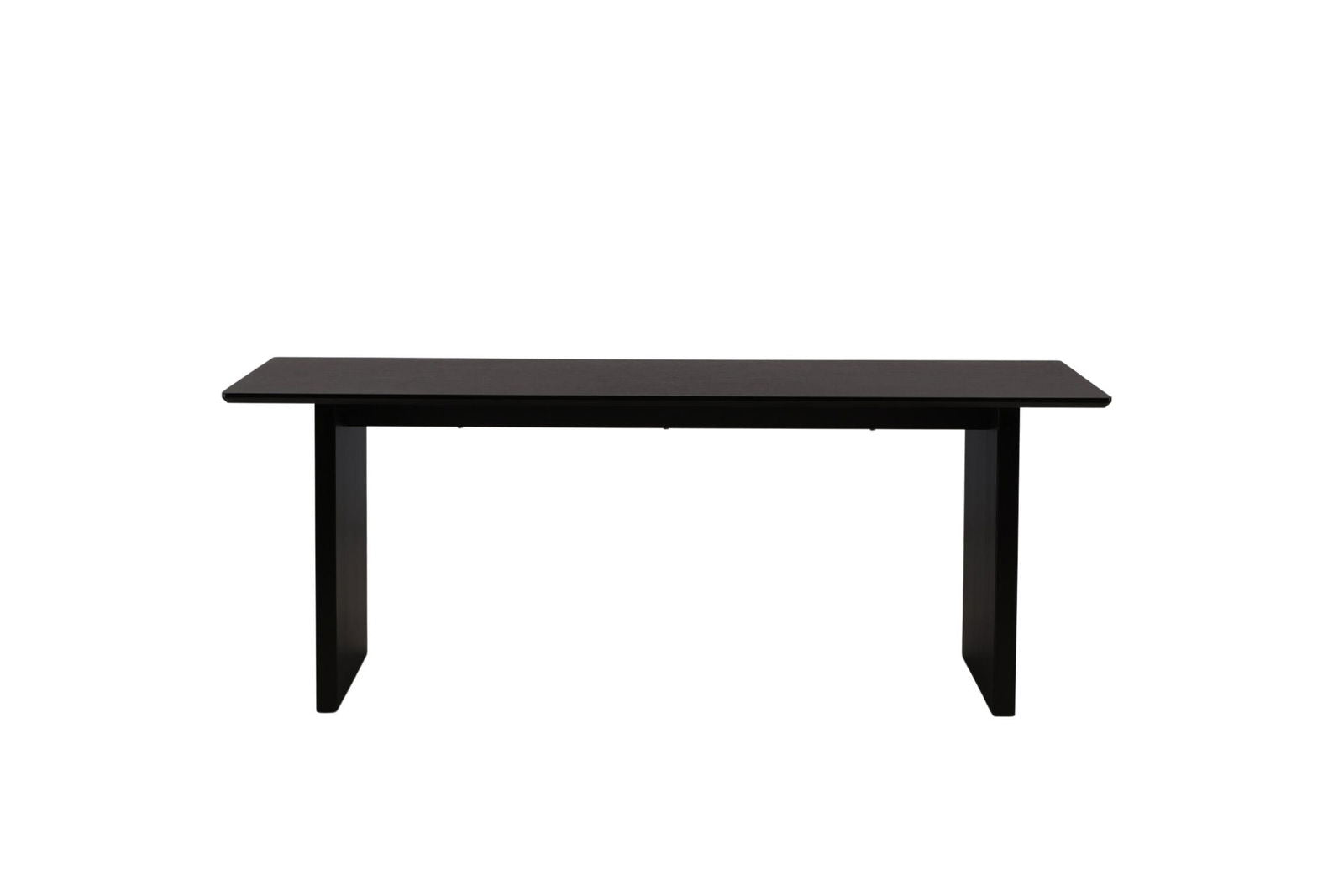 Venture Home Vail Dining Table - Black / Smoked Black MDF - vivahabitat.com