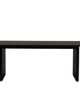 Venture Home Vail Dining Table - Black / Smoked Black MDF - vivahabitat.com