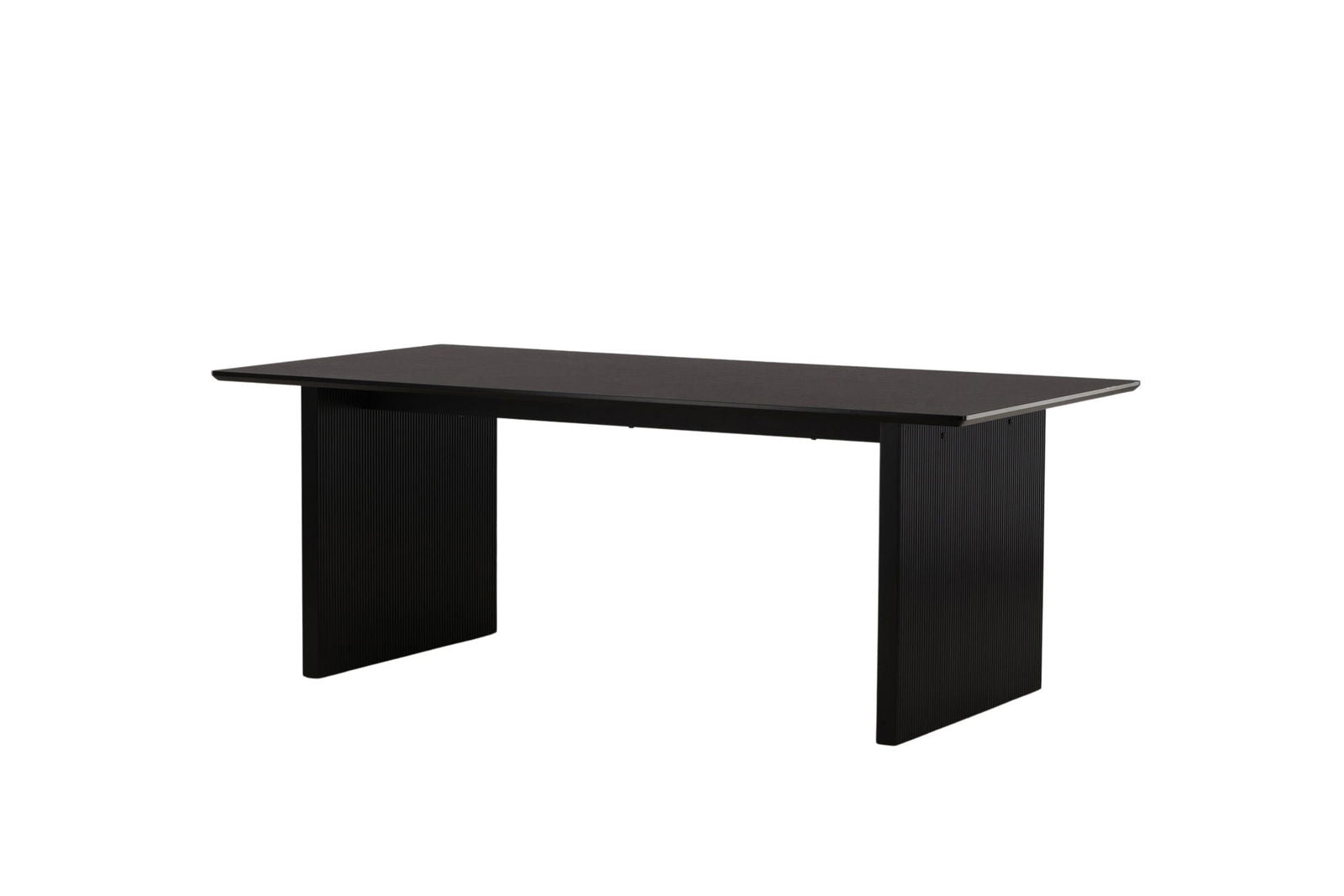 Venture Home Vail Dining Table - Black / Smoked Black MDF - vivahabitat.com