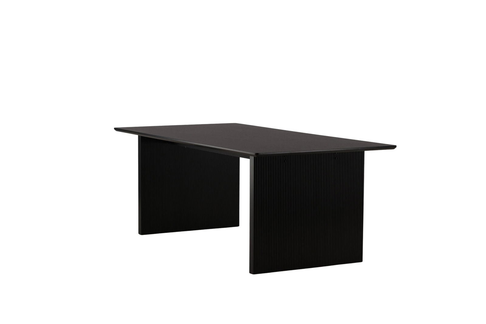 Venture Home Vail Dining Table - Black / Smoked Black MDF - vivahabitat.com