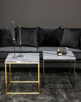 Venture Home Velvet 3-sitssoffa - Black Sammet - vivahabitat.com