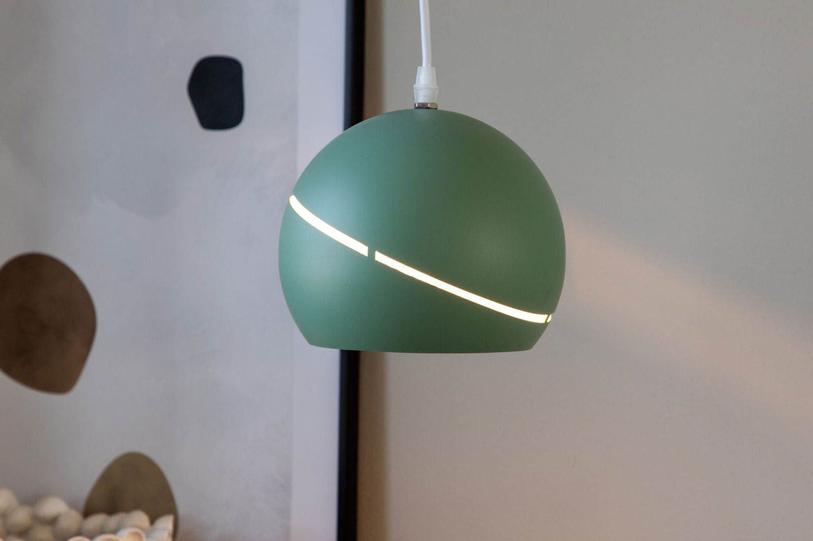 Venture Home Wei Pendant Lamp D180*H150 Green - vivahabitat.com