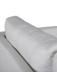 Venture Home Zoom 2-seat sofa - Black / Light Beige Fabric - vivahabitat.com