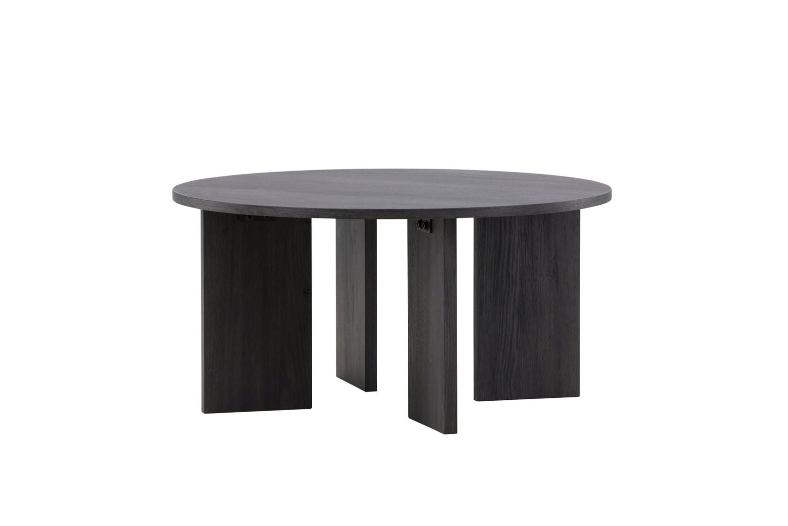 Vind Askerön Sofa Table ⌀80 - Black FSC 100% - vivahabitat.com