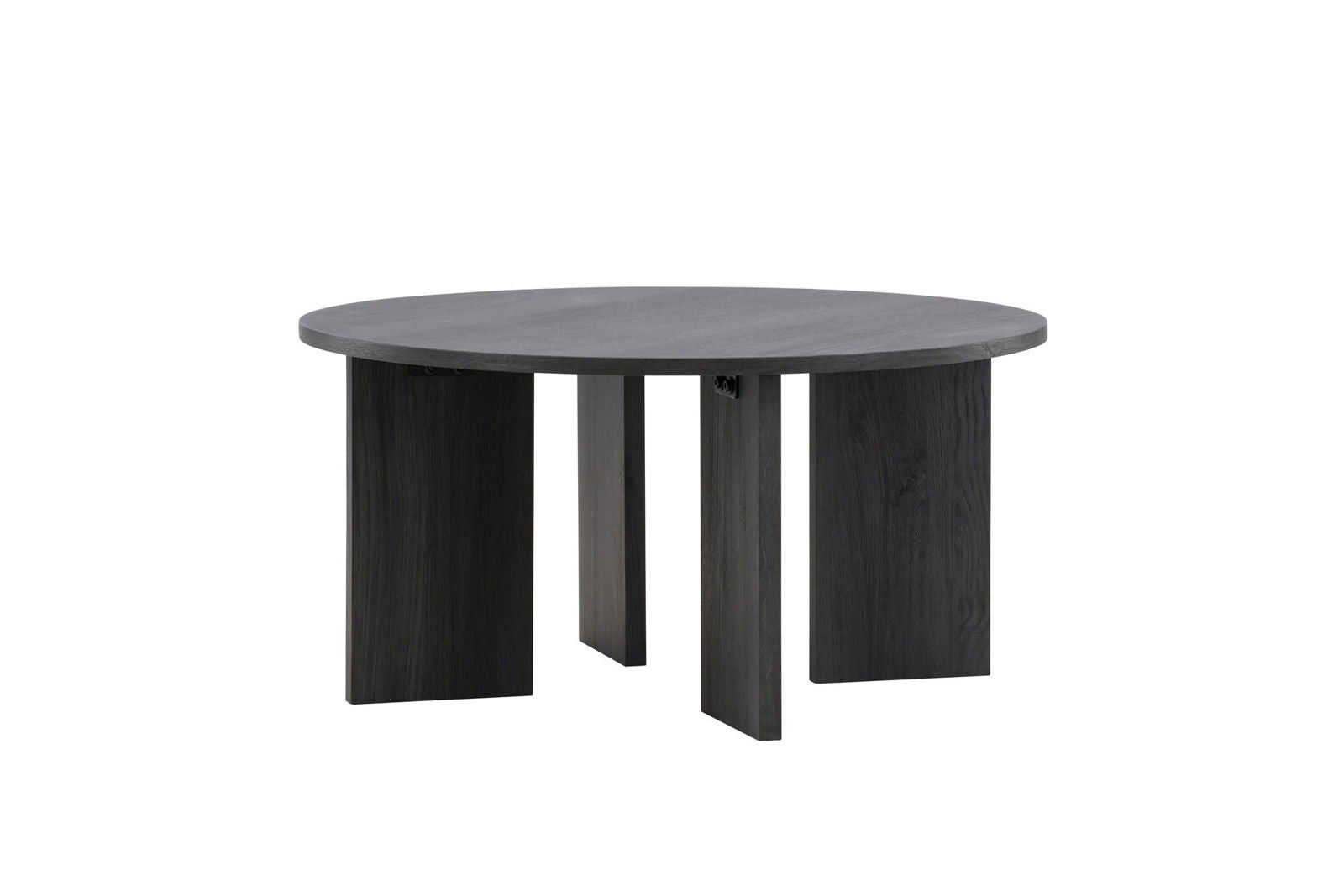 Vind Askerön Sofa Table ⌀80 - Black FSC 100% - vivahabitat.com