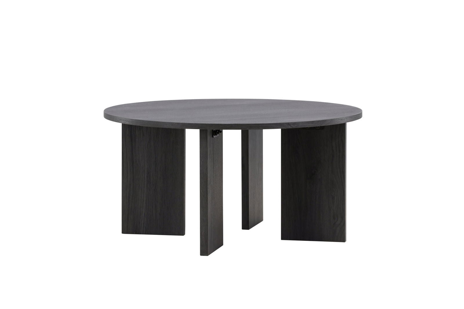 Vind Askerön Sofa Table ⌀80 - Black FSC 100% - vivahabitat.com