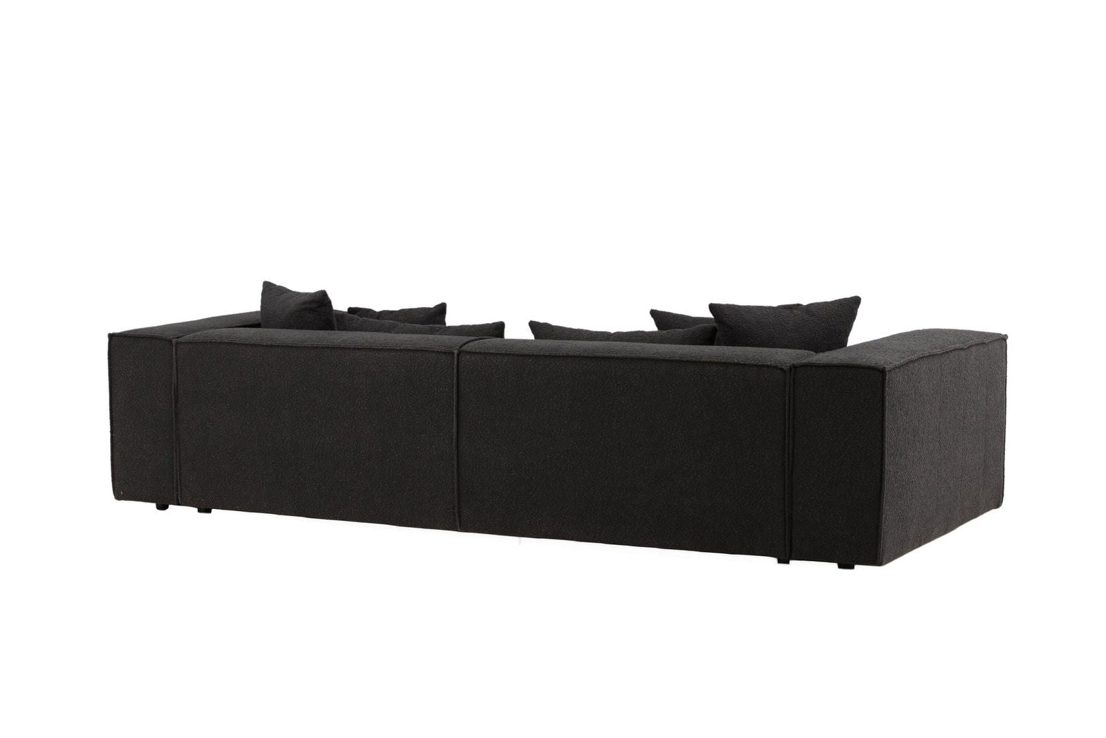 Vind Gillholmen Sofa - Black / Black Boucle - vivahabitat.com