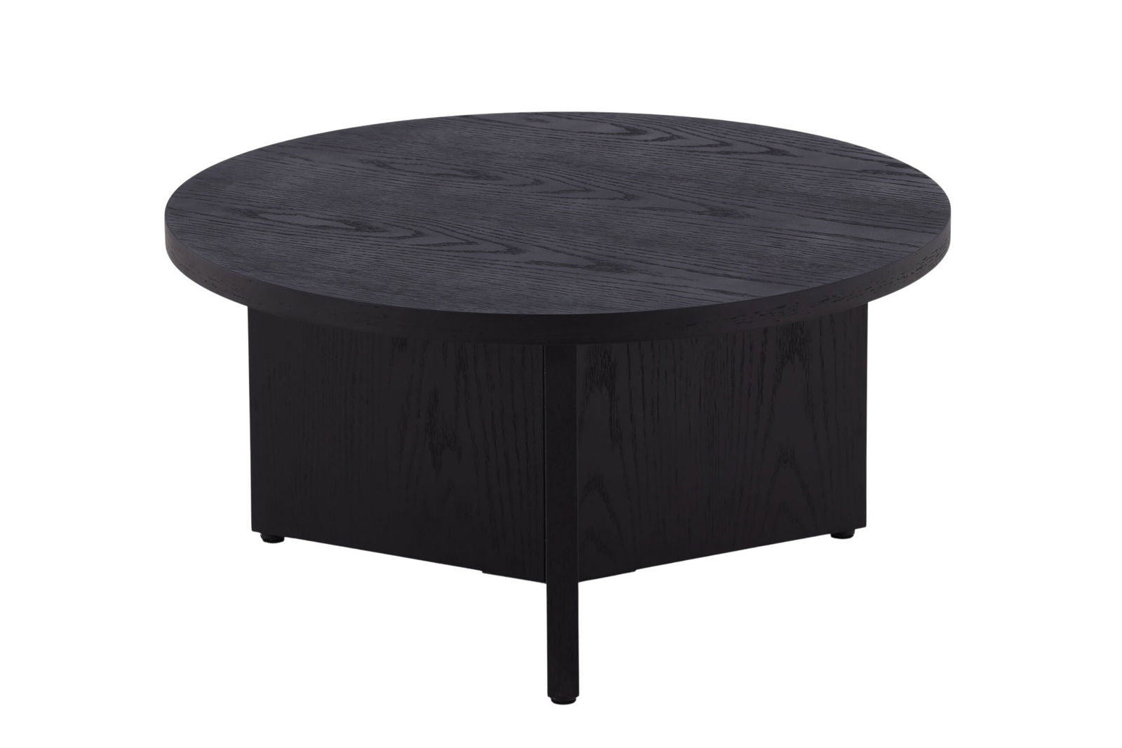 Vind Saltö Large Sofa Table - Black / Wood - vivahabitat.com