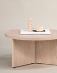 Vind Saltö Large Sofa Table - Whitewash / Wood - vivahabitat.com