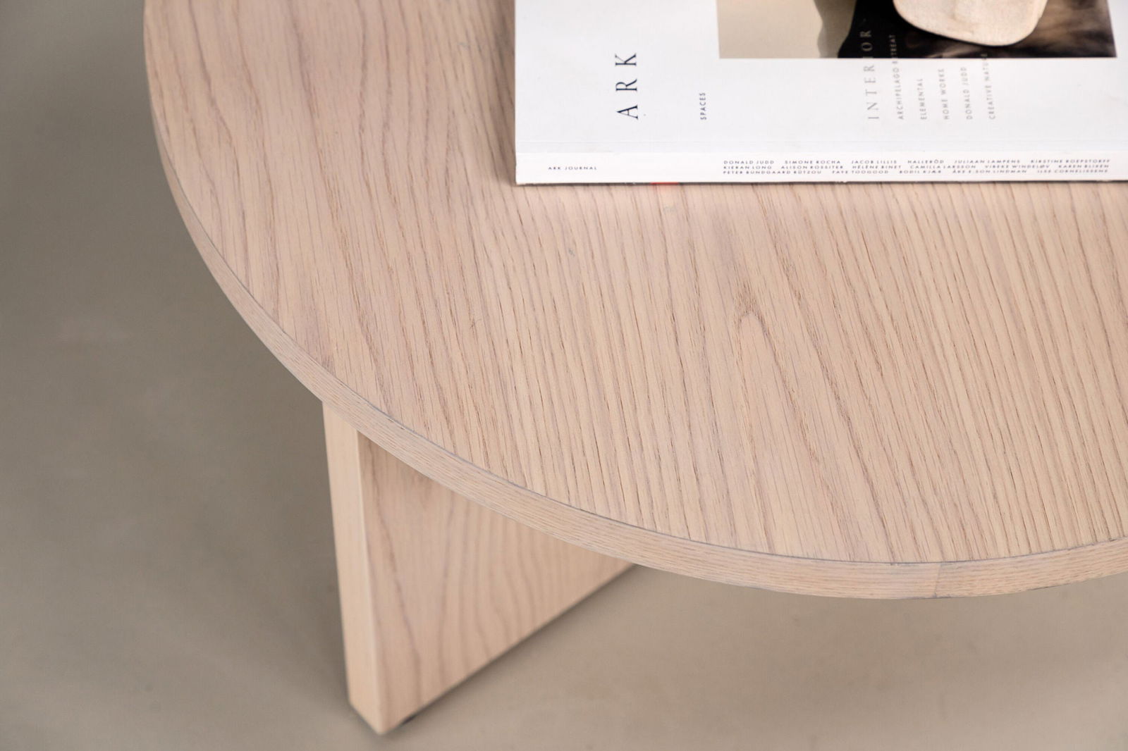 Vind Saltö Large Sofa Table - Whitewash / Wood - vivahabitat.com