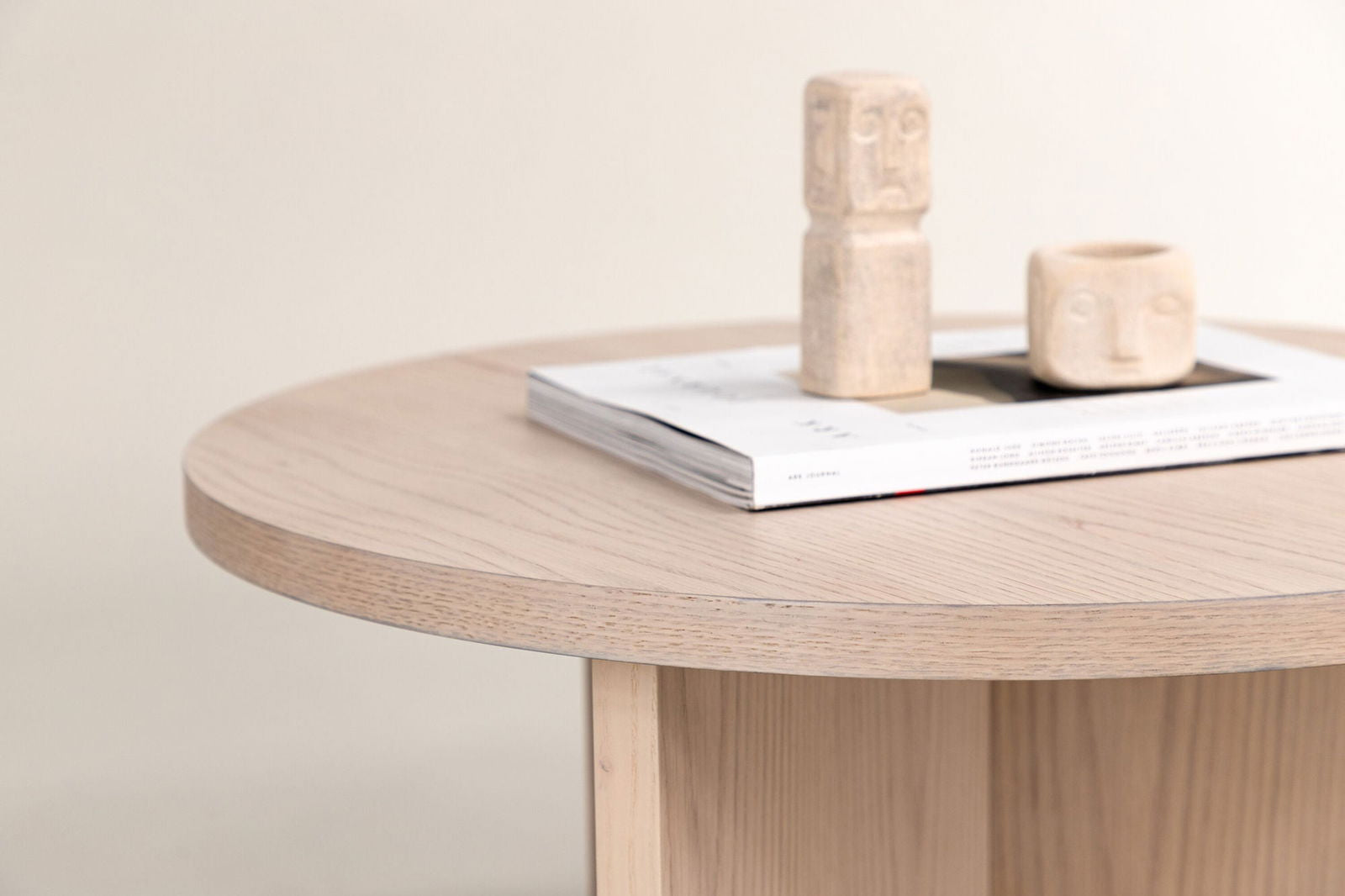 Vind Saltö Large Sofa Table - Whitewash / Wood - vivahabitat.com