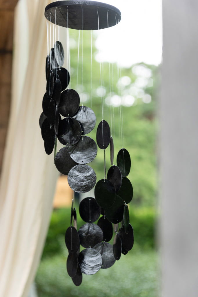 Windchime Scale Shell Black - vivahabitat.com