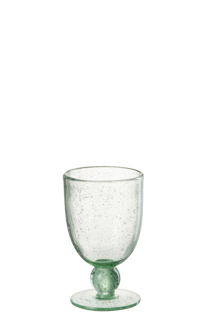 Wine Glass Lisboa Glass Water Green - vivahabitat.com