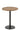 Sidetable Bar Round Metal/Wood Brown - vivahabitat.com