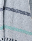 Bloomingville MINI Frey Throw, Blue, Recycled Cotton - vivahabitat.com