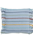 Bloomingville MINI Frey Cushion, Blue, Recycled Cotton - vivahabitat.com