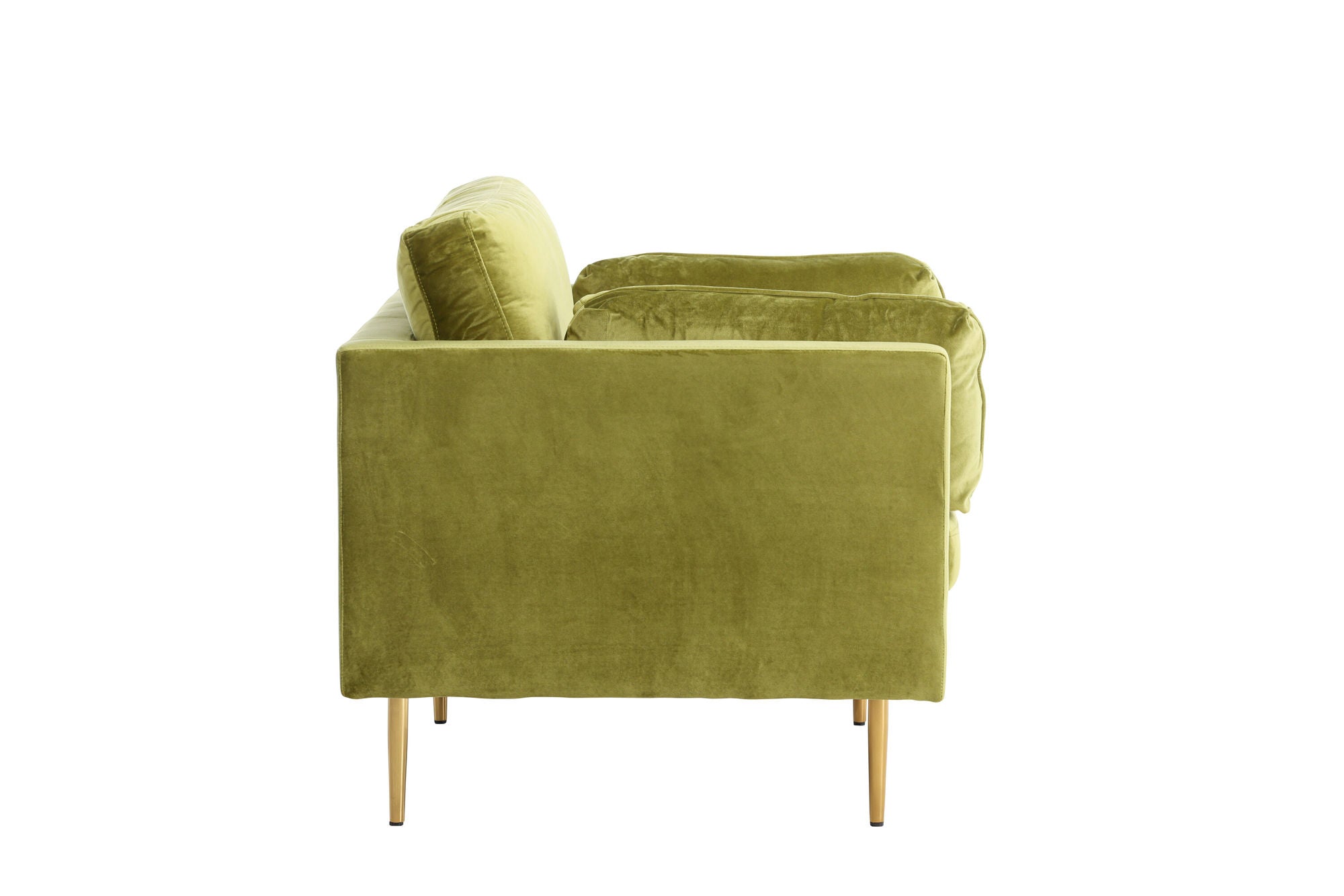 Venture Home Boom - Single Chair Velvet - Spring Green - vivahabitat.com