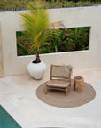 The Island Sisal Single Seater - Natural