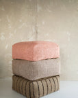 The Oh My Gee Pouf - Beige Black