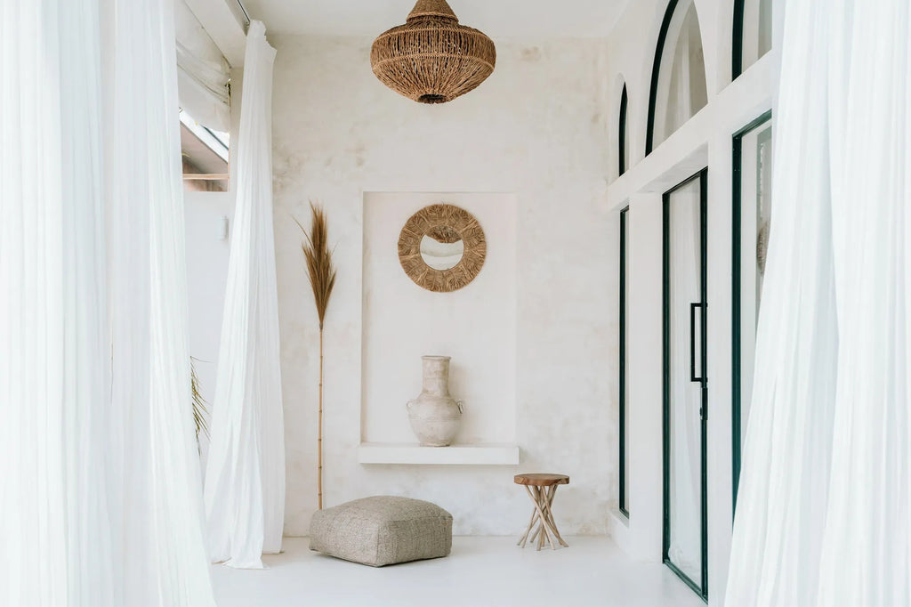 The Palm Tree Spiegel - Natural - M