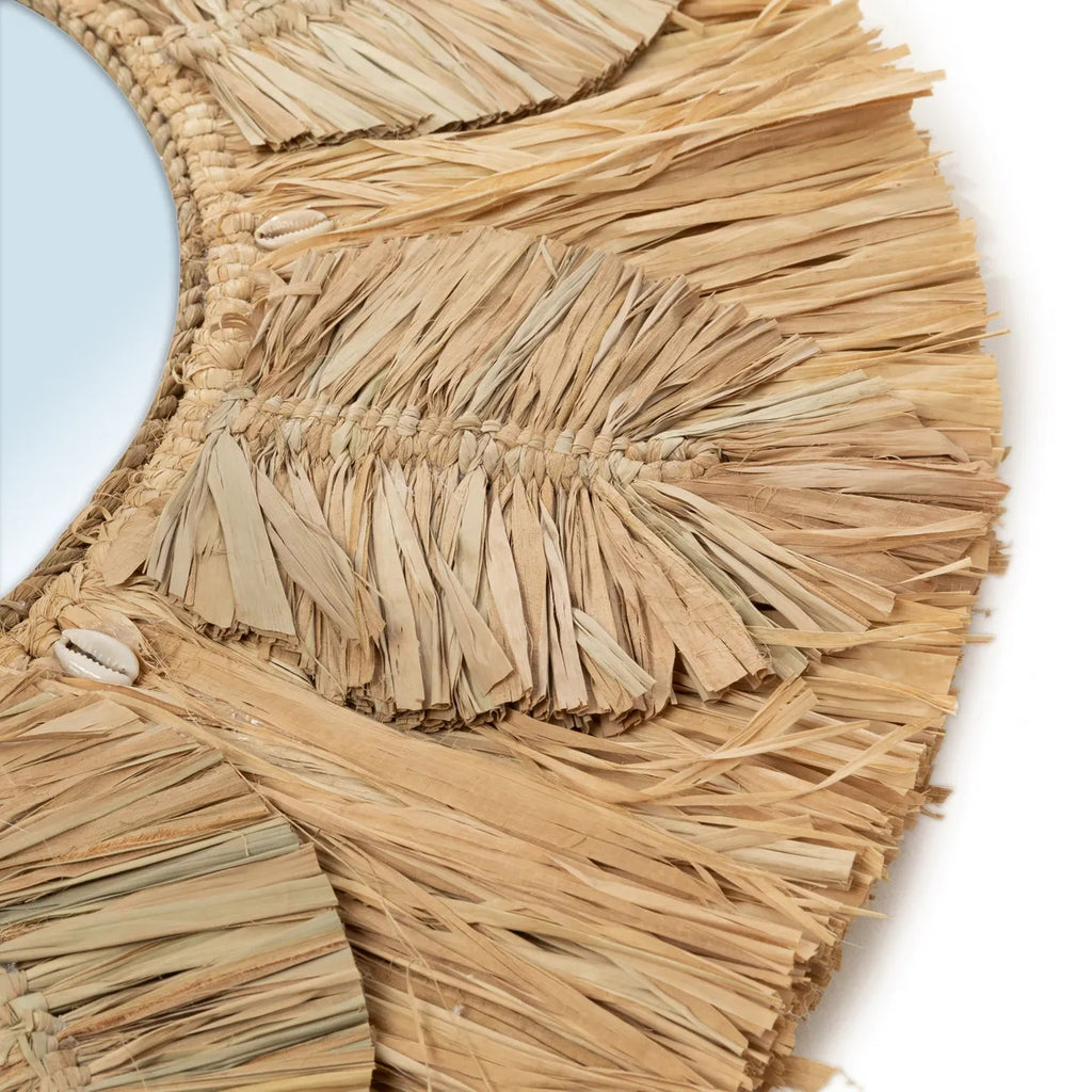 The Palm Tree Spiegel - Natural - M