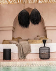 The Tribe Stool - Natural Black