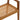 Dining Chair Square Open Webbing Teak Wood Brown - vivahabitat.com