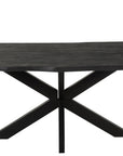 Dining Table Gerard Mango Wood Black - vivahabitat.com