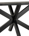 Dining Table Gerard Mango Wood Black - vivahabitat.com