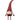 Gnome with Hat Checkered Standing Wobbling Textile Red/White