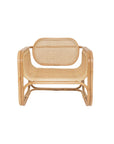 Iconic Rustic Rattan Lounge Chair