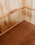 Japandi Wooden Storage Trunk and Bench