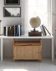 Japandi Wooden Storage Trunk and Bench