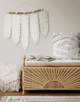 Lucy Natural Rattan Trunk/Bench