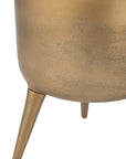 Accent Table / Stool Fone Aluminium Gold - vivahabitat.com