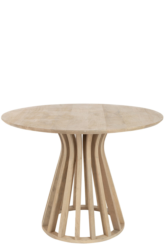 Dining Table Eli Mango Wood Natural - vivahabitat.com